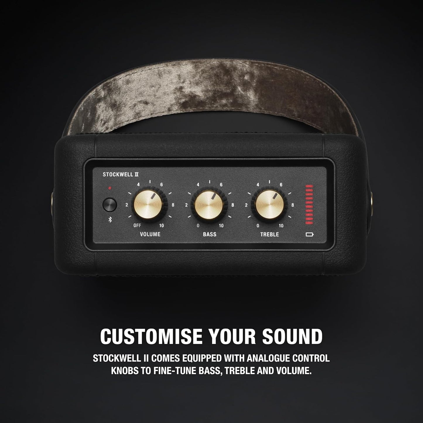 Bluetooth Lautsprecher - Stockwell II, Stockwell II Home Speaker Schwarz und Brass