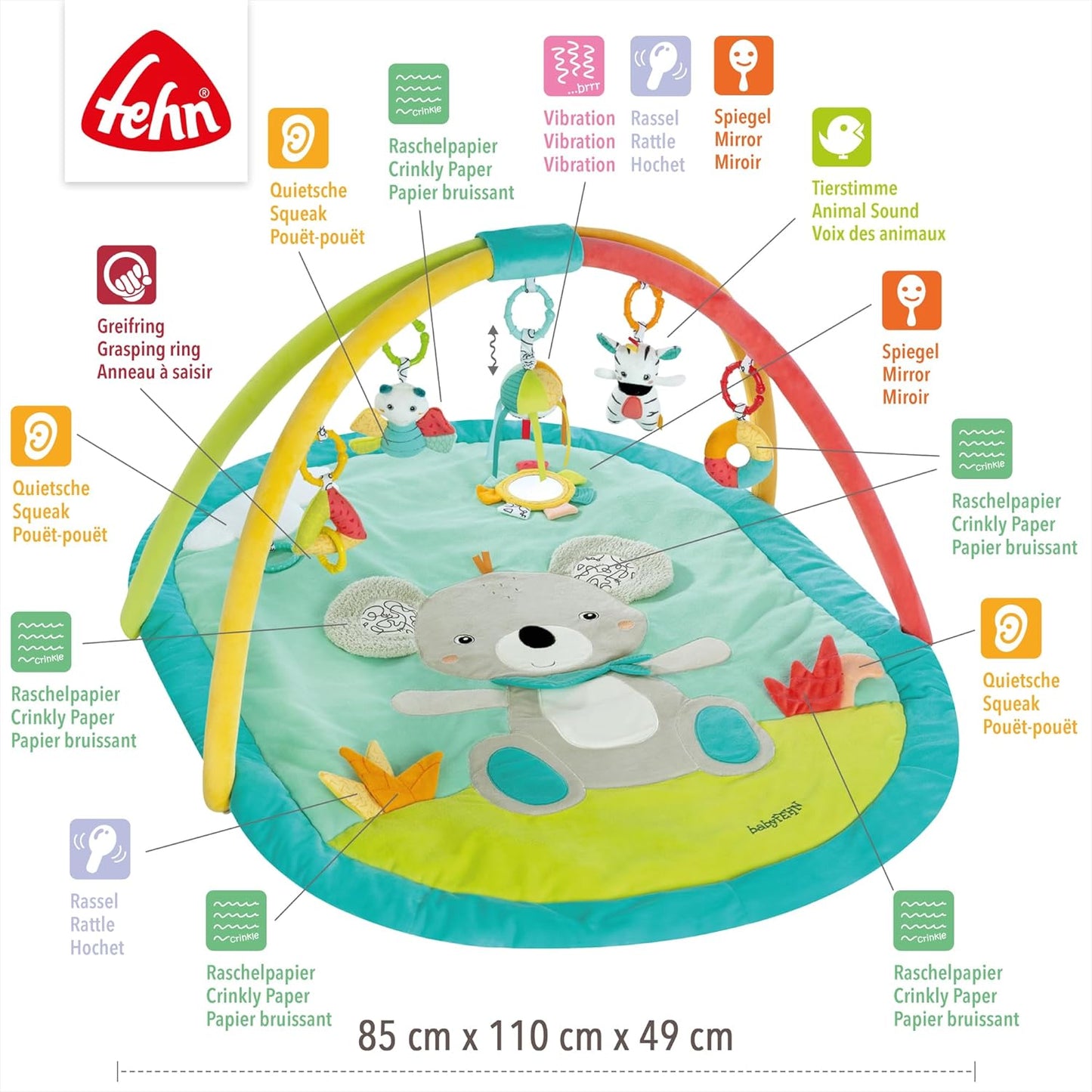 DActivityDecke mit Spielbogen, Koala