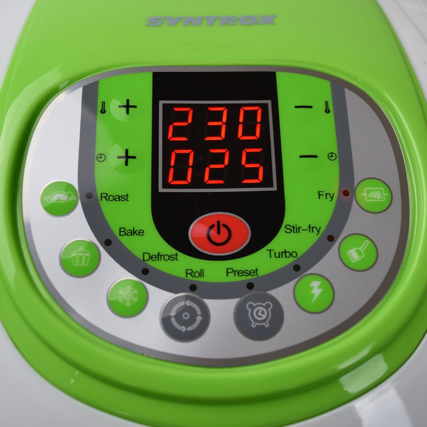 Turbo-Heissluftfritteuse mit LED-Display