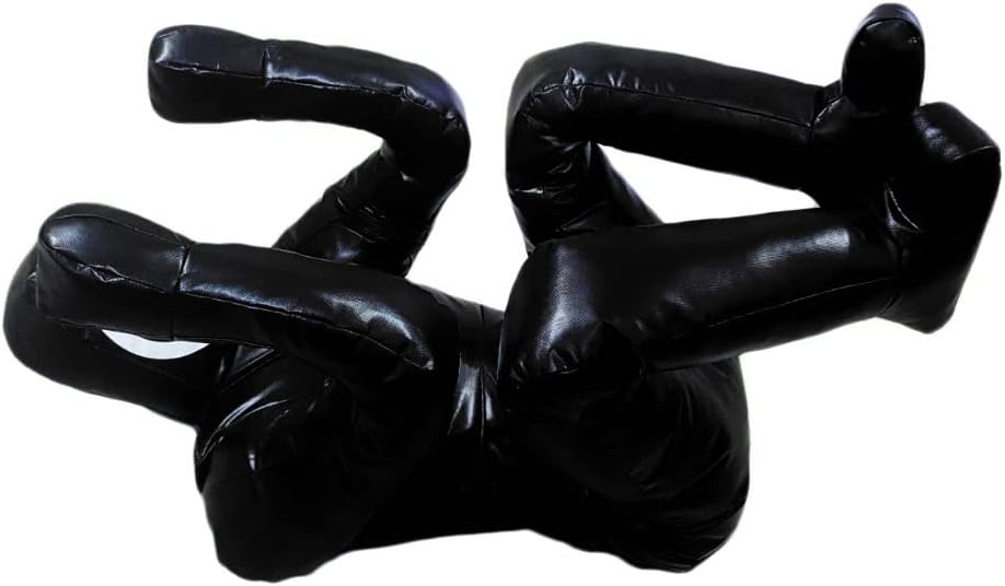 MMA Grappling Dummy für Selbstverteidigungstraining, Schwarz
