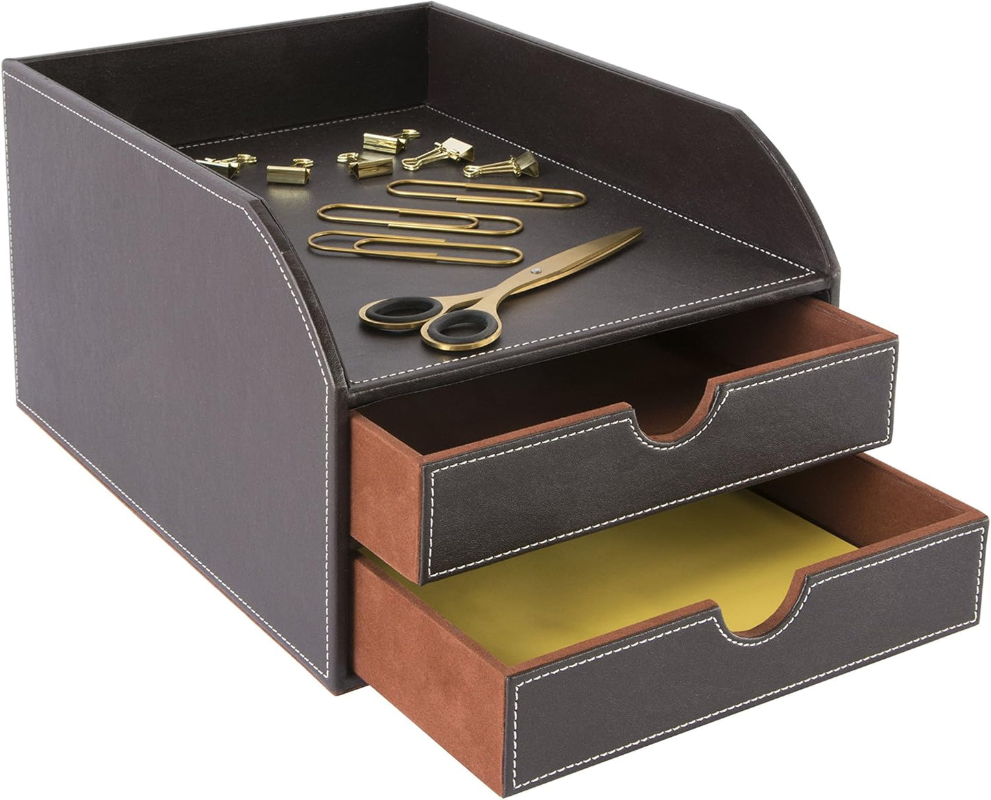 2-Etagen Brief- & Ablagekorb, Single