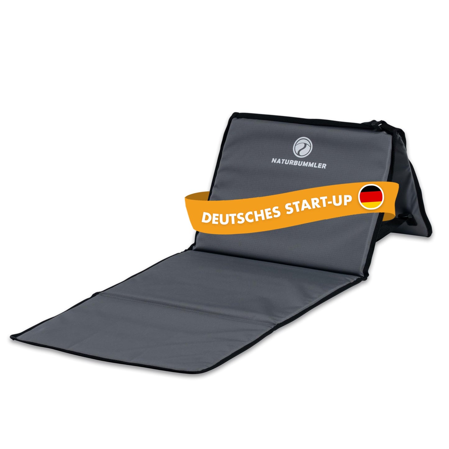 Faltbare Campingliege mit Rückenlehne & Tasche, Cloud Lounge+, Cloud Lounge+