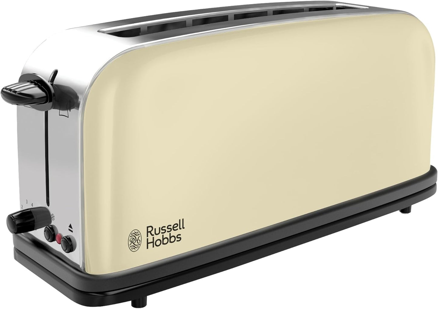 Langschlitz-Toaster mit Brötchenaufsatz