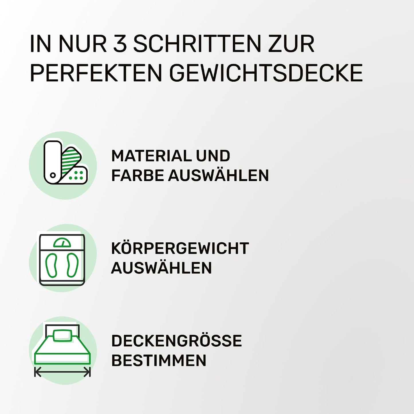 Therapie Gewichtsdecke