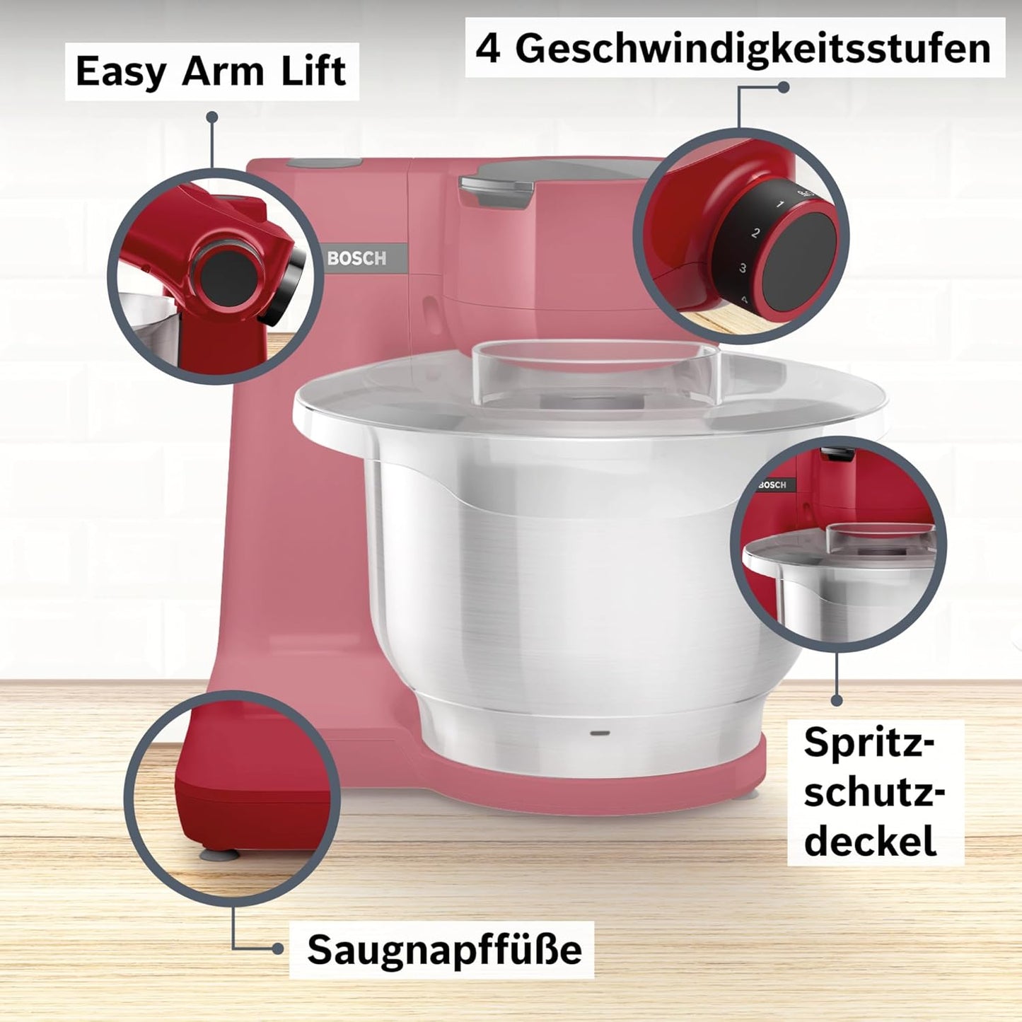 Küchenmaschine Serie 2 mit Planetenrührwerk
