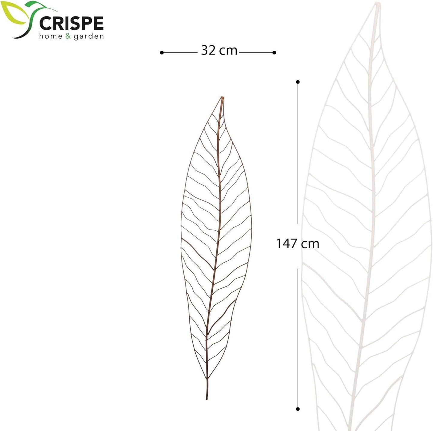 Rankhilfe / Gartenstecker Farn, Farn Groß