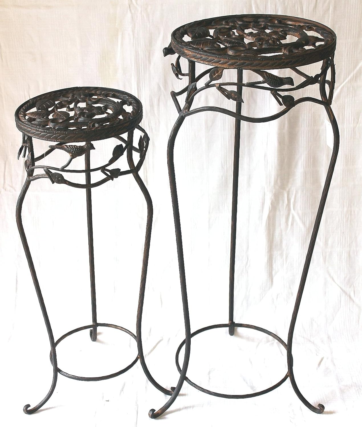 2er-Set Blumenhocker-Set Avis, 2 er Set 65 und 78 cm