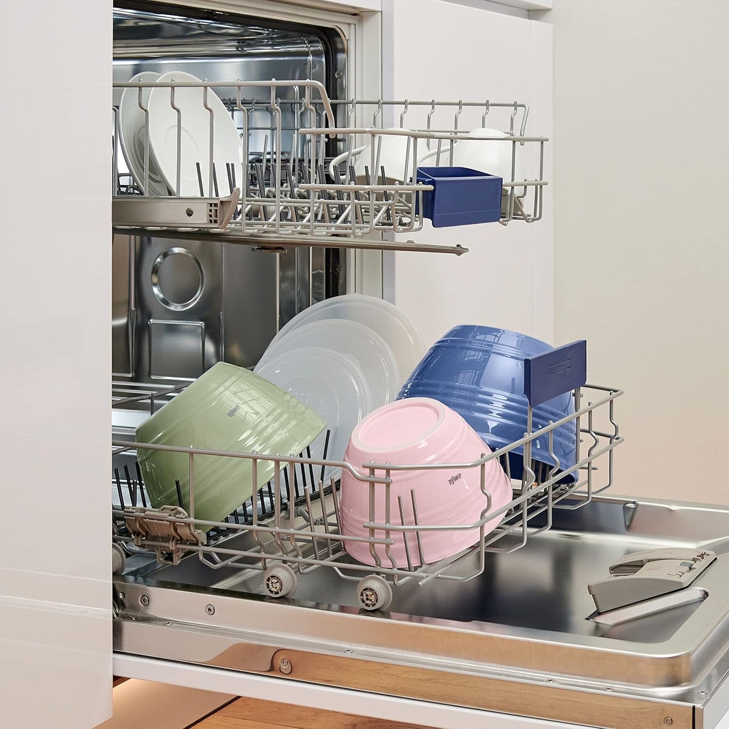 Prep&Bake 3er Set Kunststoff-Rührschüssel, 3er Set (1,7 + 2,75 + 4,15 L)