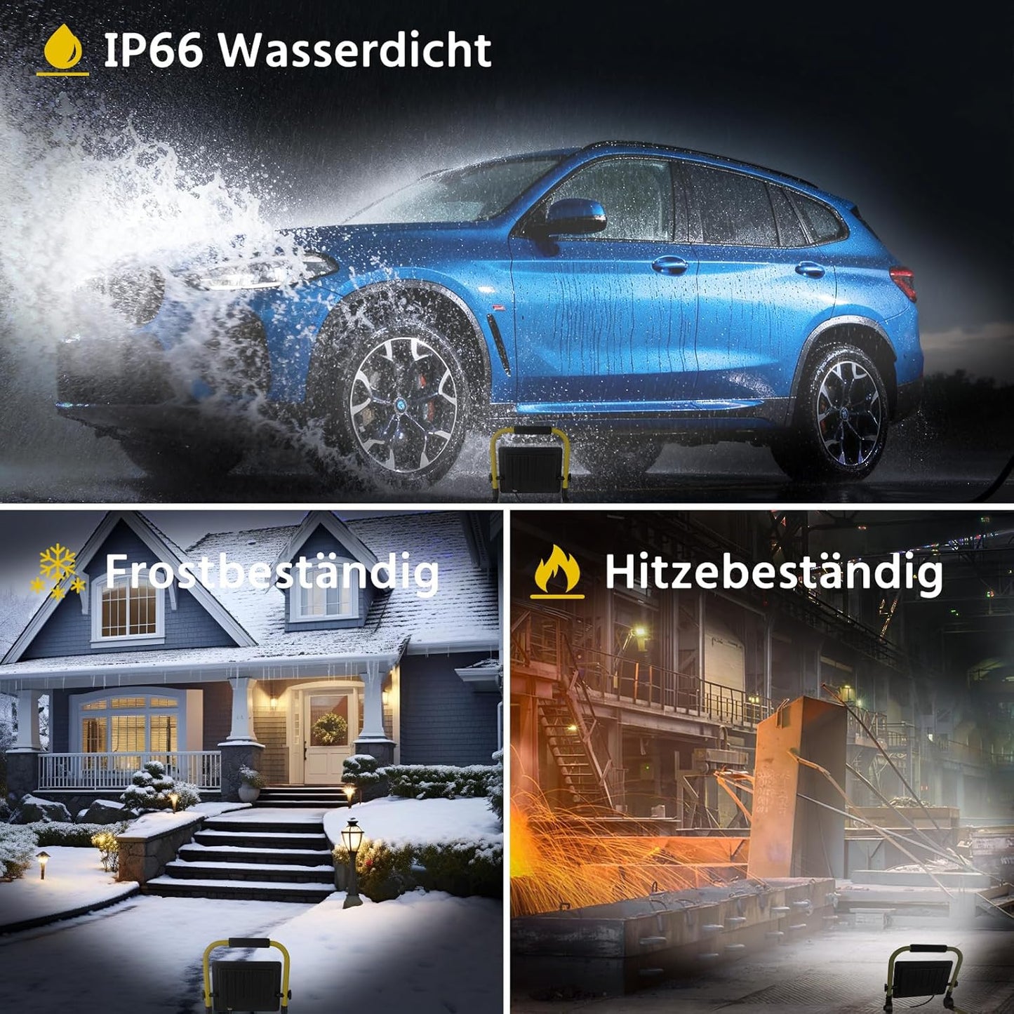 LED-Baustrahler, 30 Watt 1