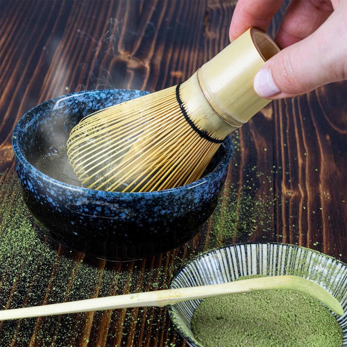 Matcha Tee-Zeremonie-Set mit Schale & Zubehör, Tee Set