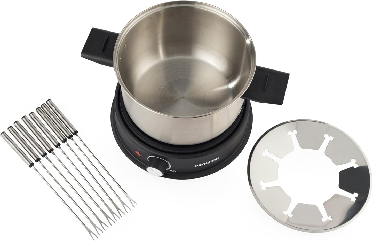 Fondue Set mit Temperaturregelung, EU-Stecker