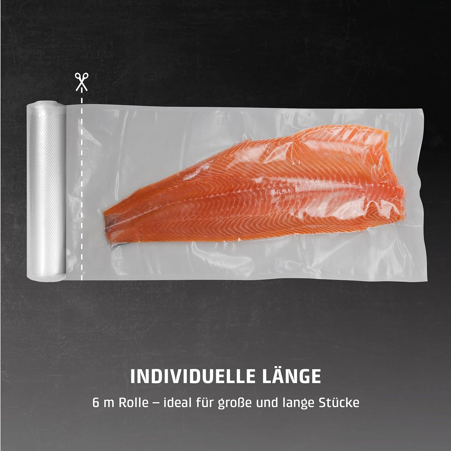 2er-Set Vakuumierbeutel-Rollen, Single 28x600 cm
