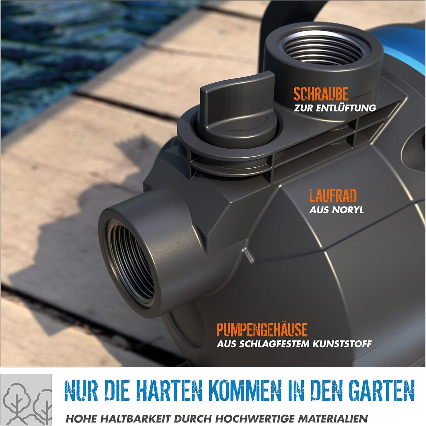 Gartenpumpe GP 6035, Single