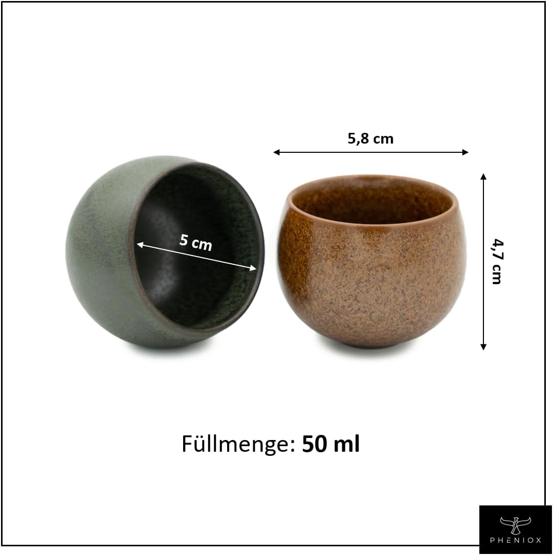 Espressotassen-Set Timeout Mini, 50 ml