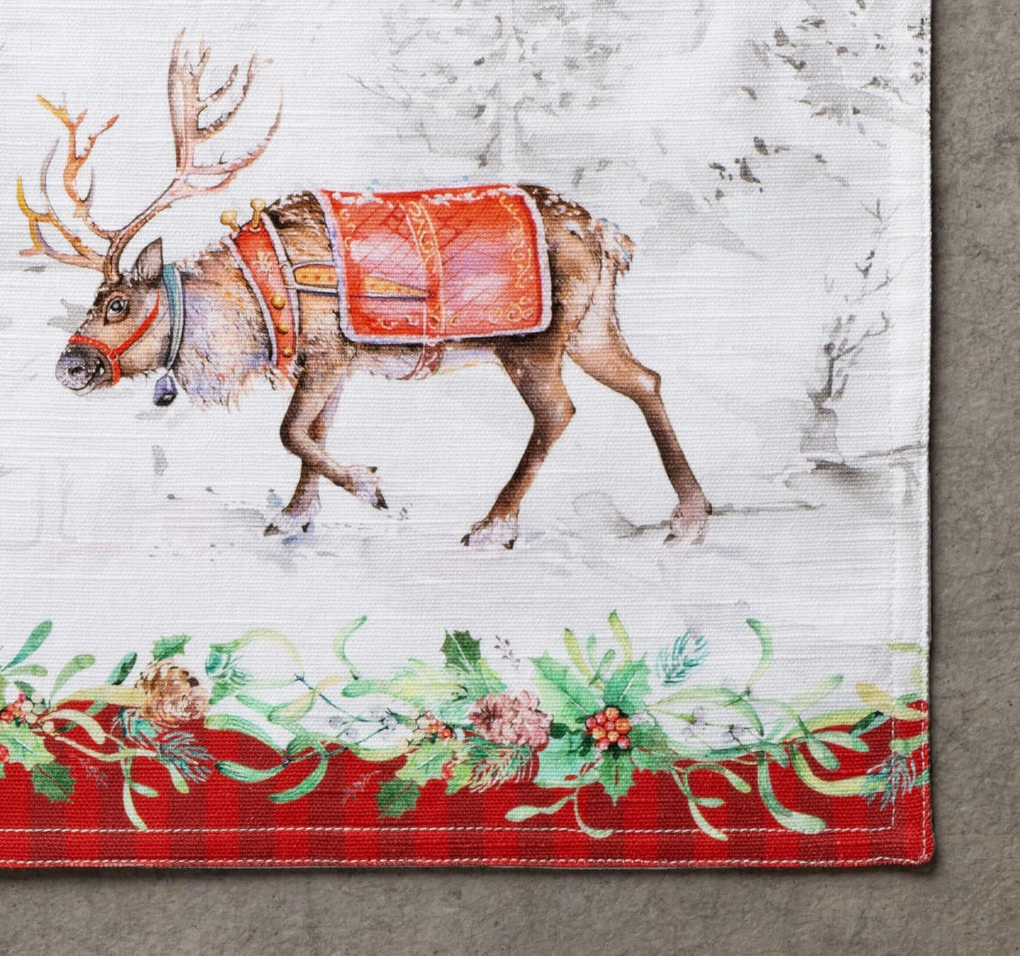 4-teiliges Tischset, 33cm x 48cm Christmas Tradition