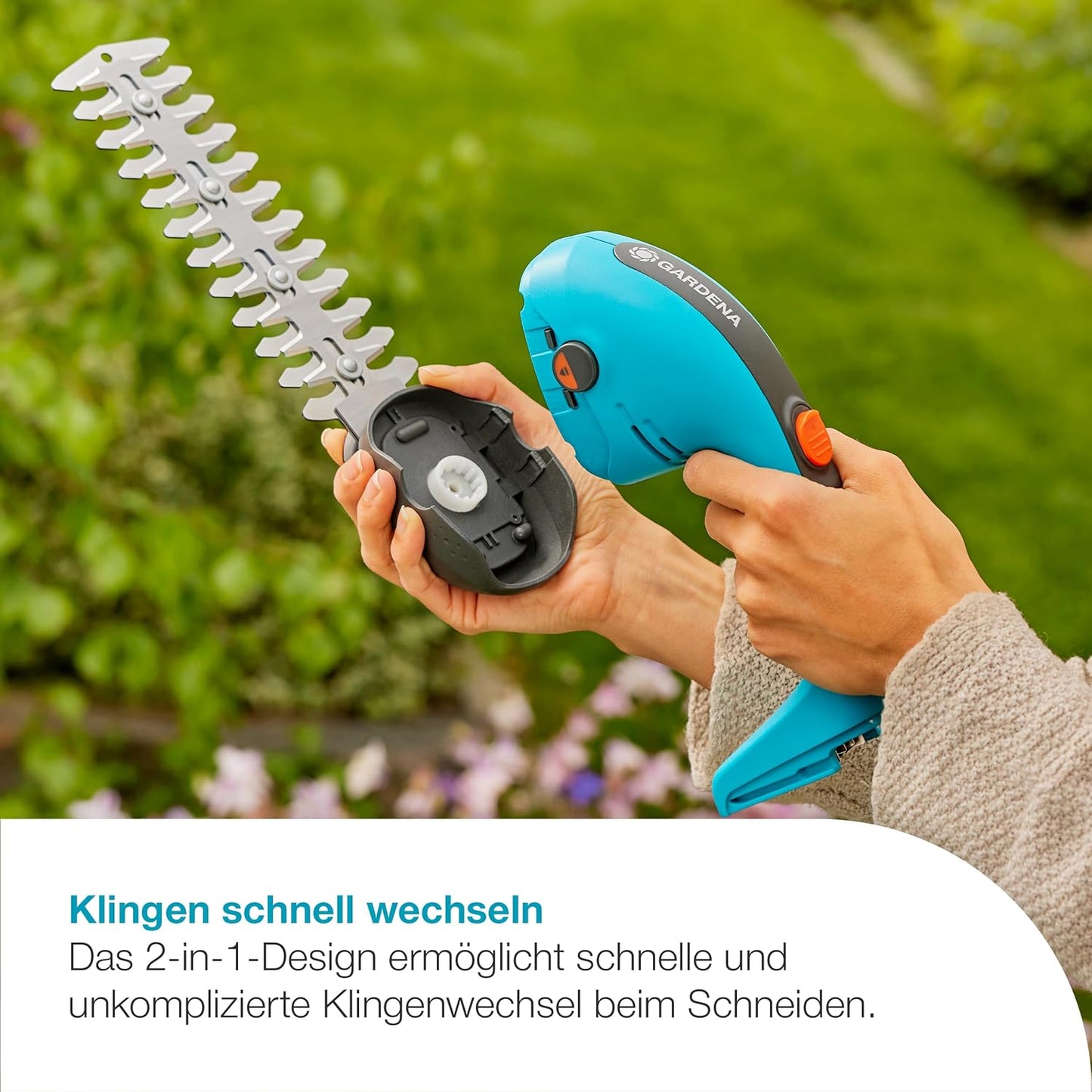 Akku-Gras- und Strauchschere PowerCut 20/18V P4A