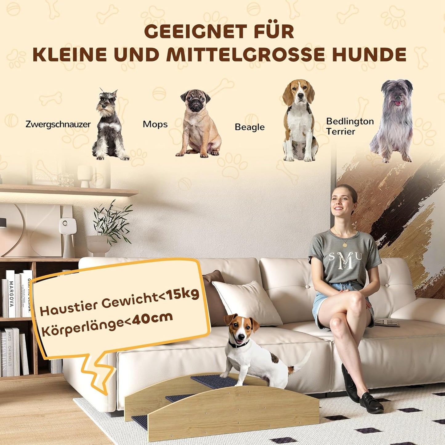 2-in-1 Hundewippe für Agility-Training