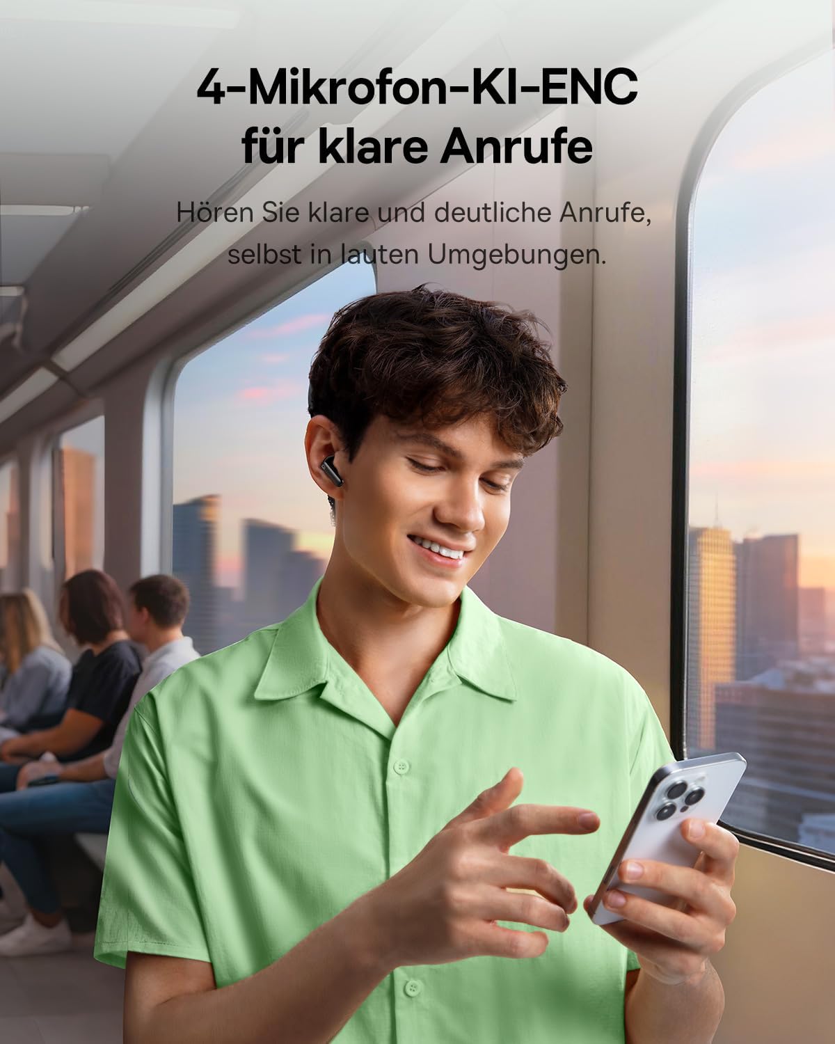 EP10 NC In-Ear Kopfhörer mit Geräuschunterdrückung, Schwarz