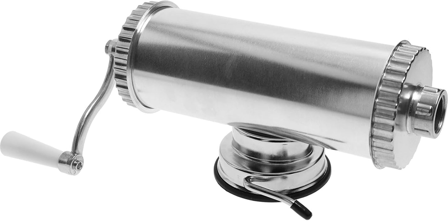 Manuelle Edelstahl-Wurstfüllmaschine 1,5 kg, Horizontaler 1,5 kg Horizontaler Wurstfüller 1,5 Kg