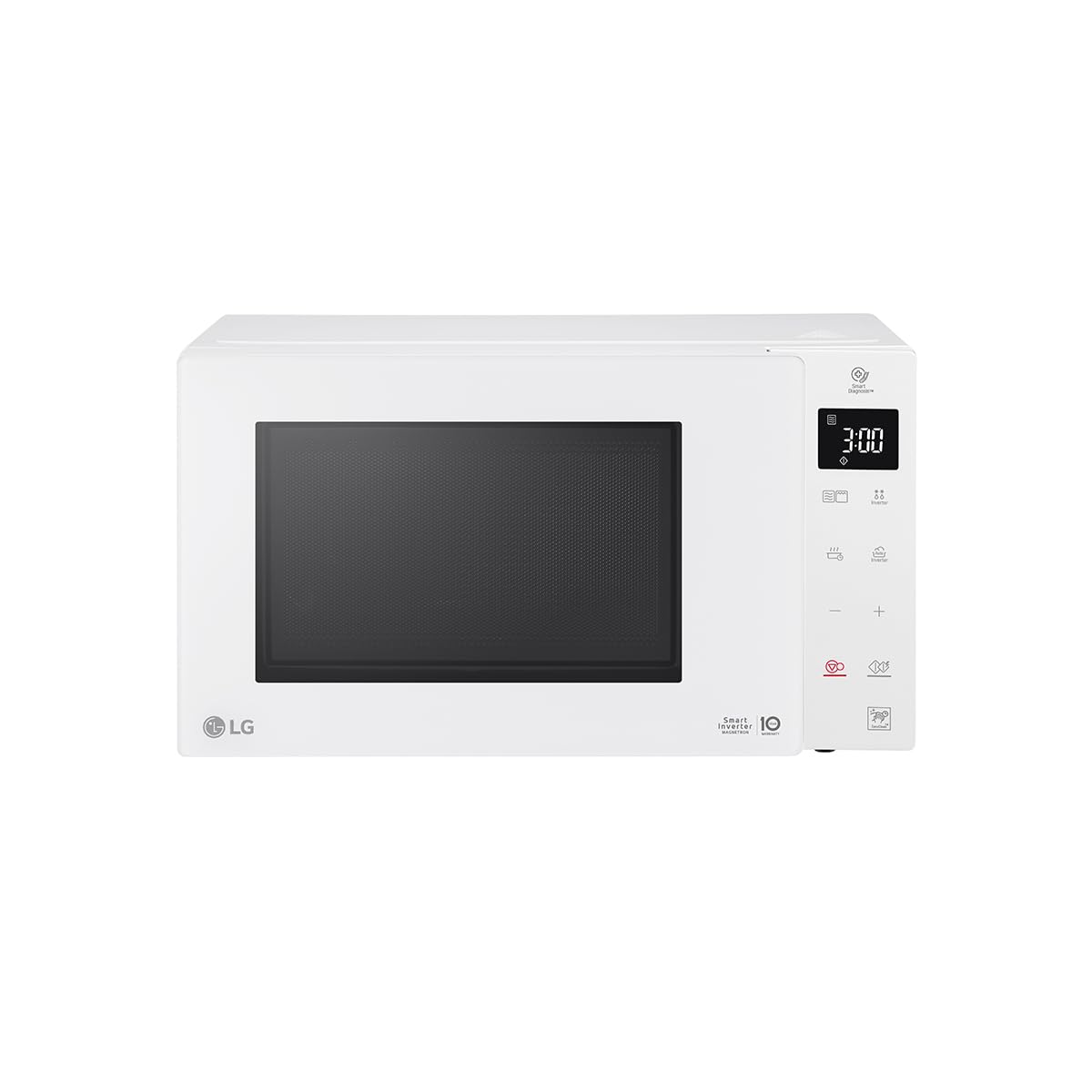 Mikrowelle mit Grill, 1000 W 25 Weiss