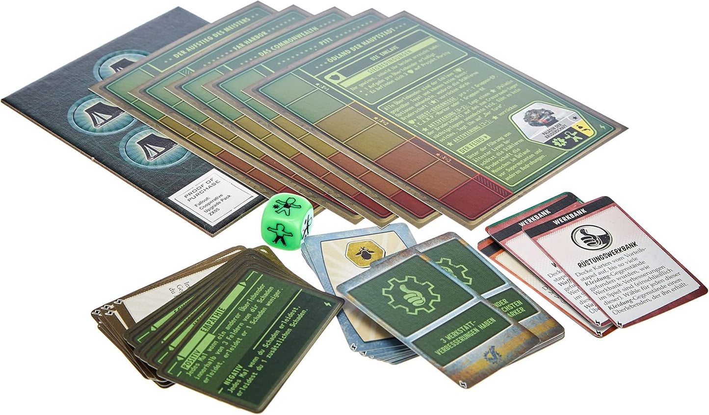 Kennerspiel Fallout: Atomare Allianz Koop-Upgrade Pack, 2. Erweiterung Fallout: Atomare Allianz