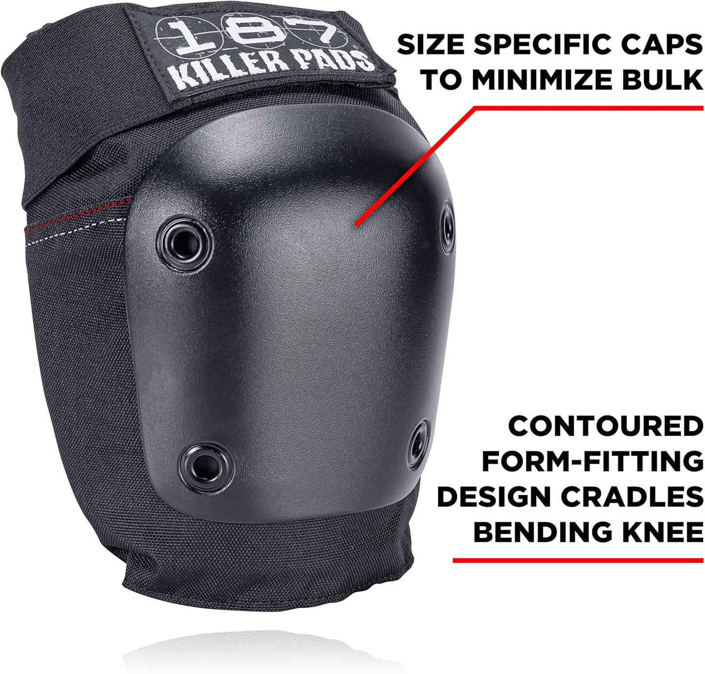 Fly Knee Pads, Schwarz S