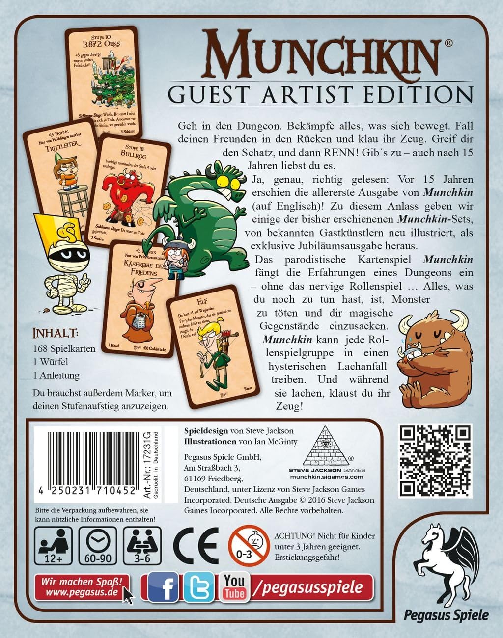 Munchkin Guest Artist Edition, 17231G, McGinty-Version