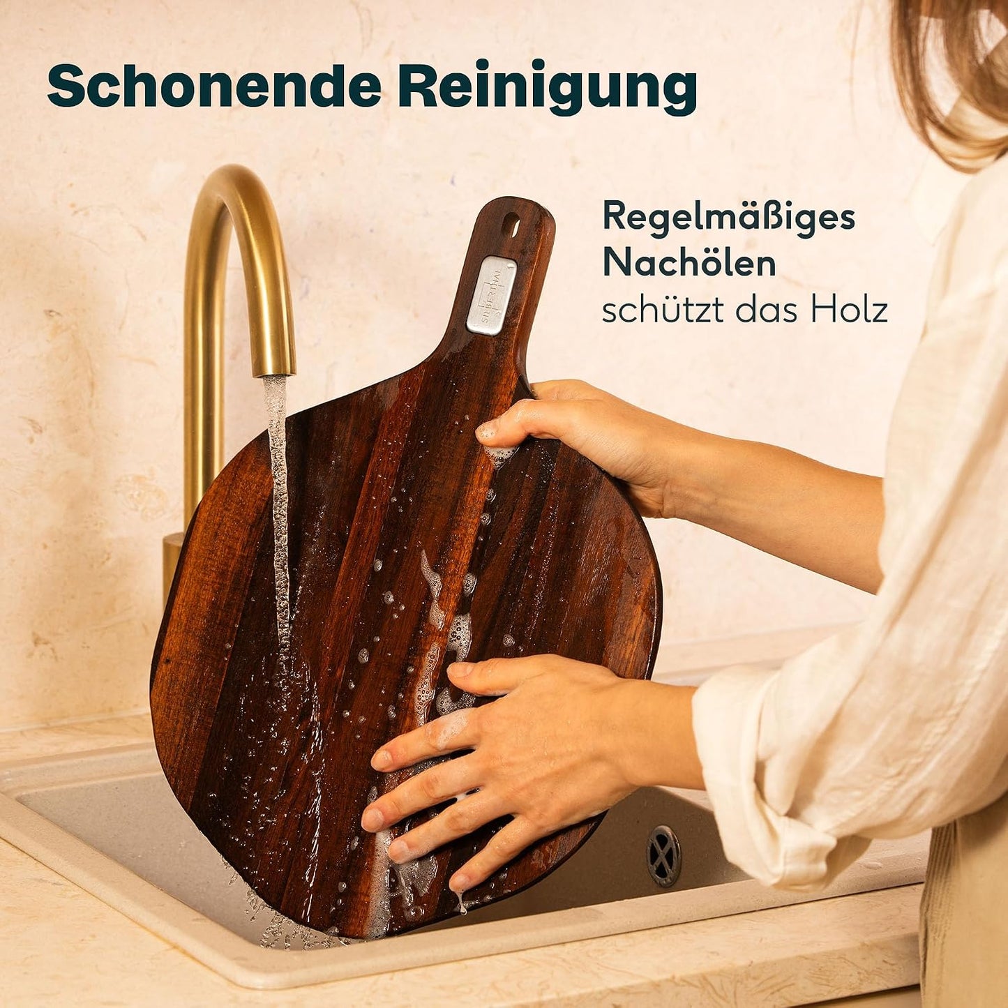 Pizzabrett, Einzeln Servierbrett
