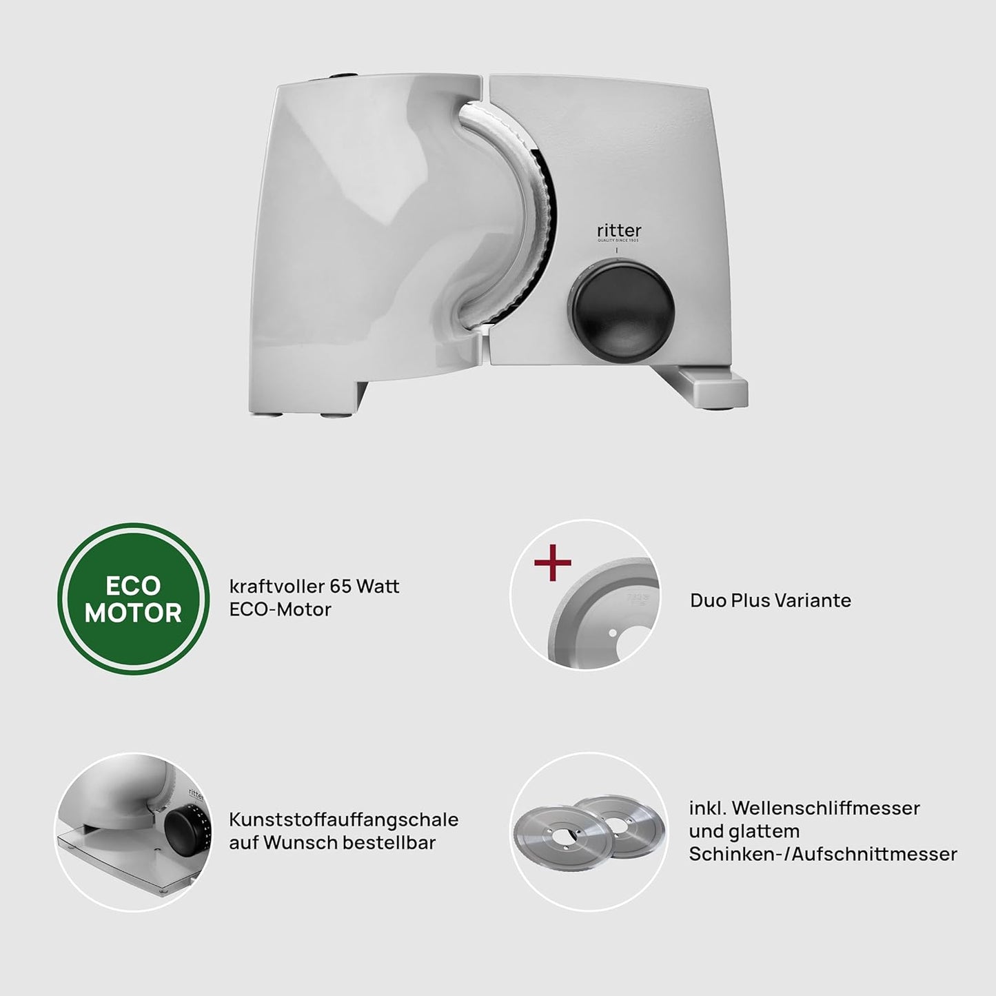 Elektrischer Allesschneider Nova 1 Duo Plus