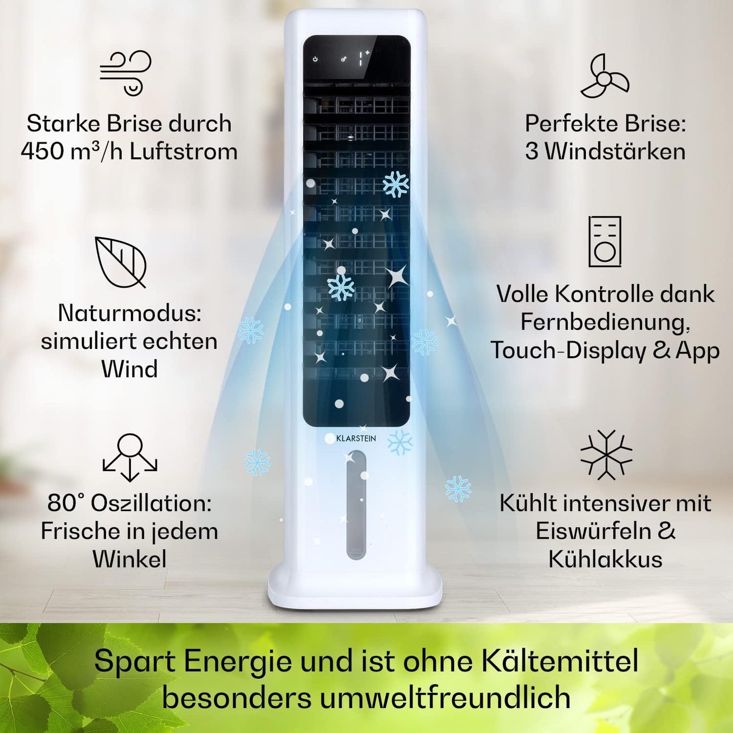 Luftkühler, Weiss ; Smart