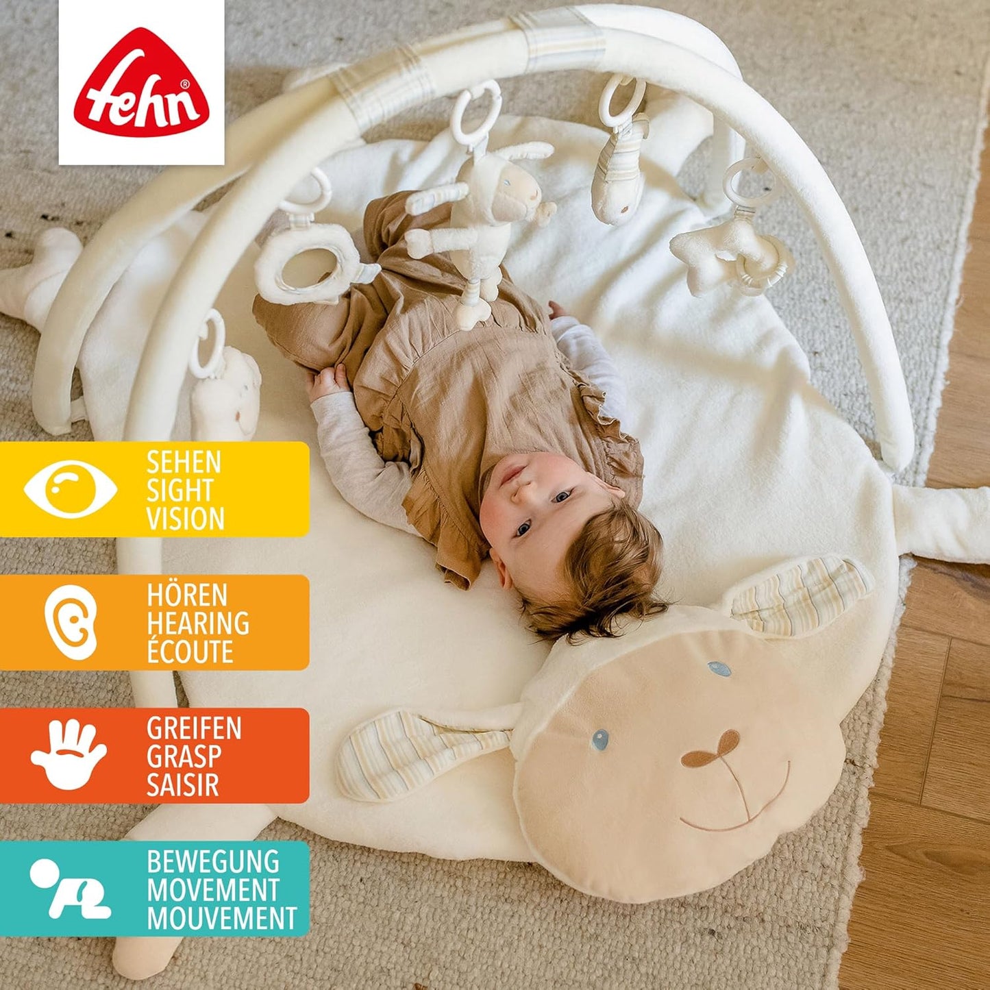 3-D Activity-Decke mit Spielbogen