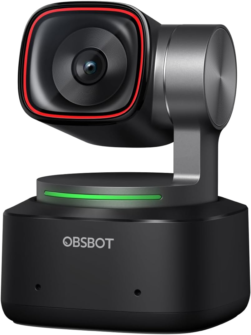PTZ 4K Webcam mit KI-Tracking und Sprachsteuerung