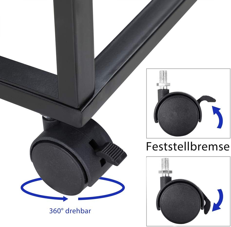 Sofatisch, Schwarz/Braun