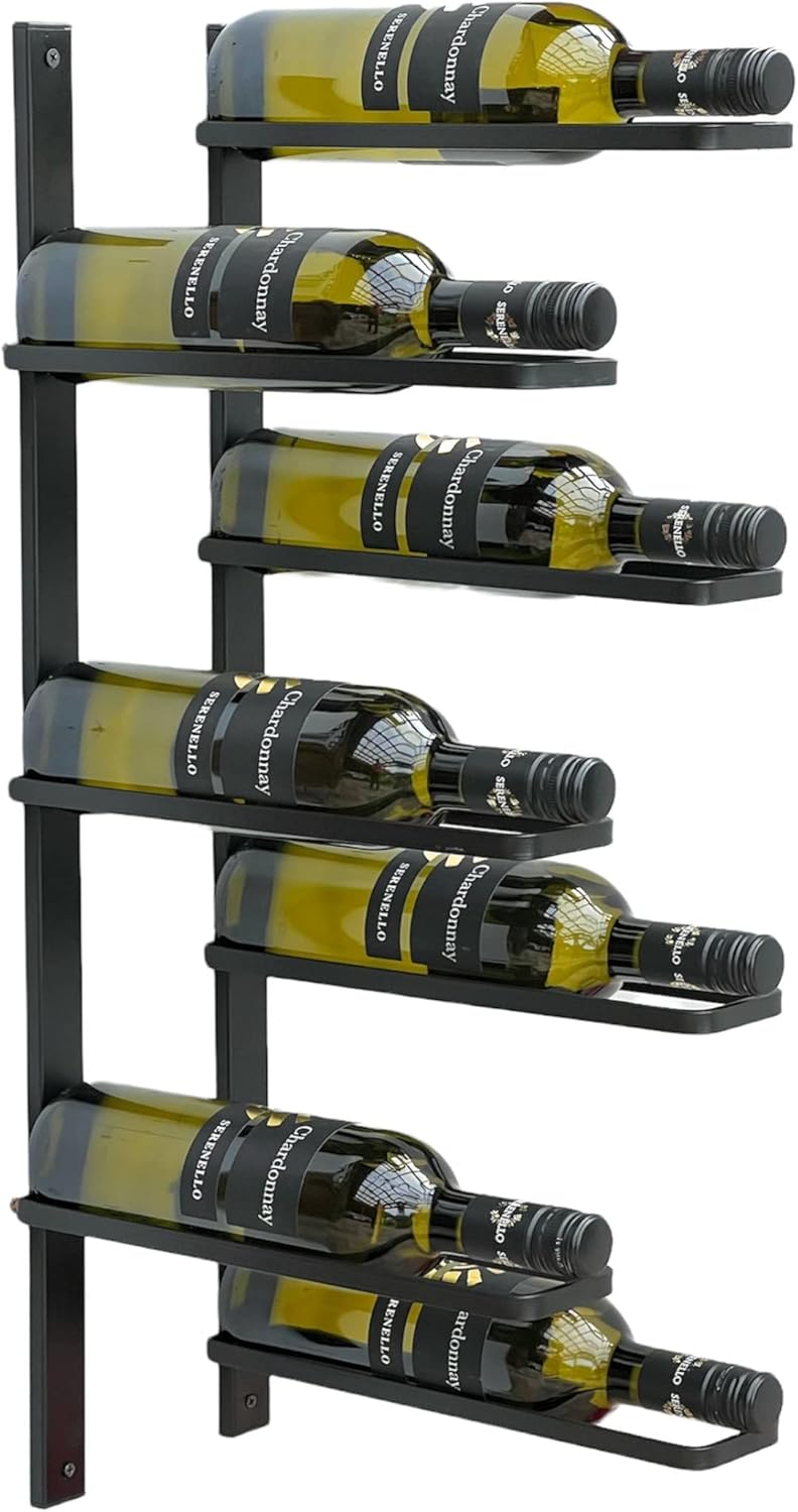 Eck-Weinregal für Wandmontage