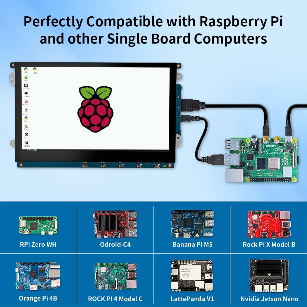 9 Zoll Raspberry PI Touchscreen Monitor