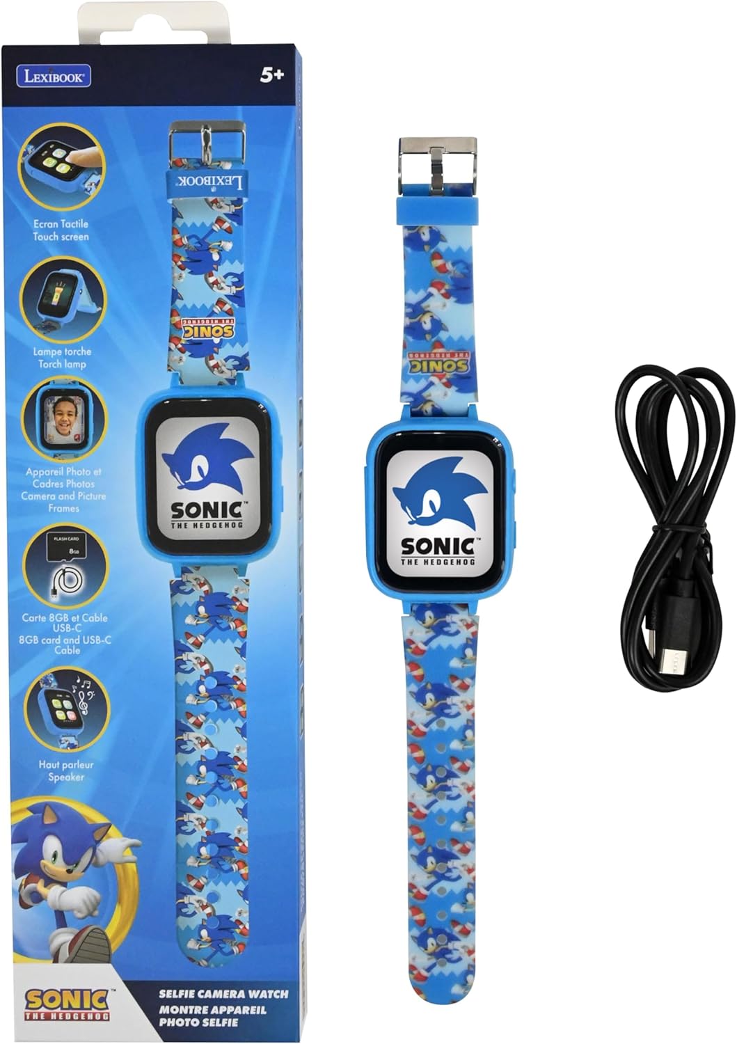Sonic The Hedgehog Kids Smartwatch, Sonic The Hedgehog