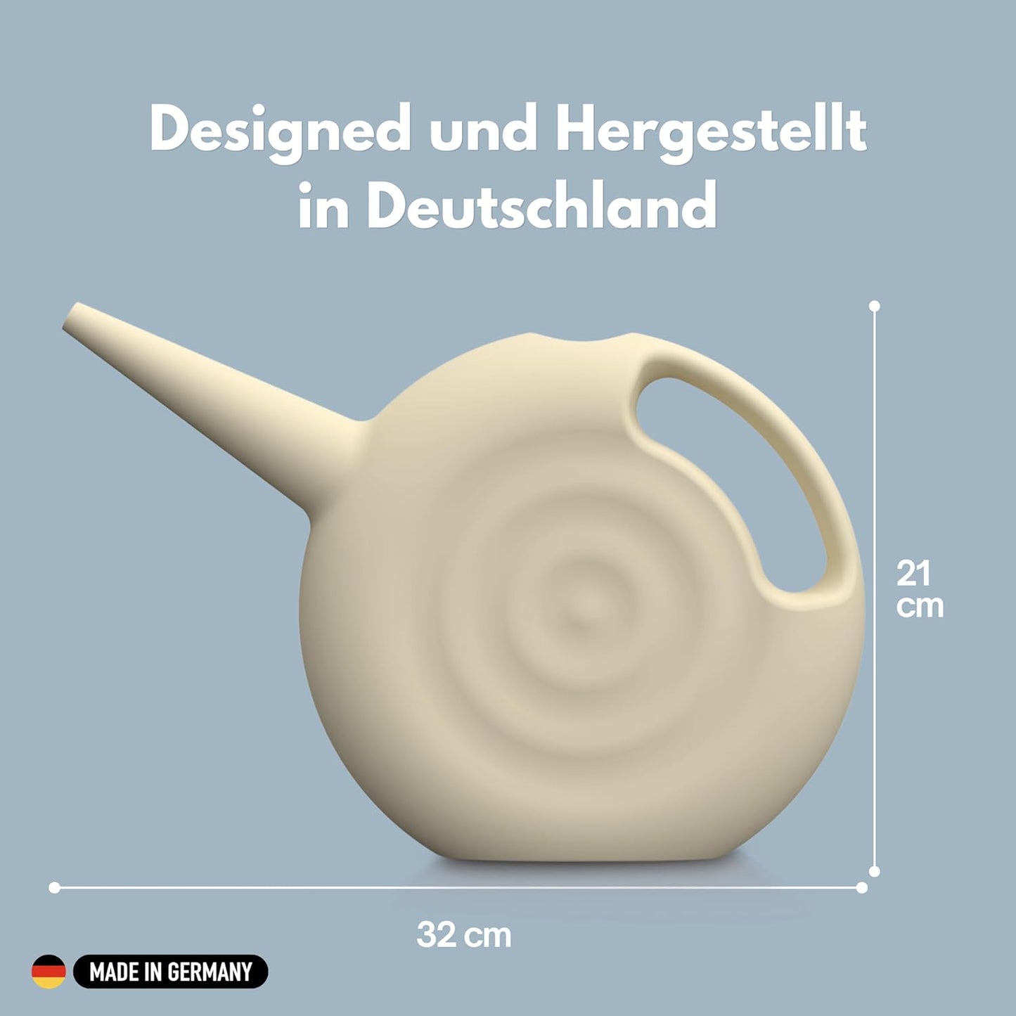 Zimmergiesskanne, Beige