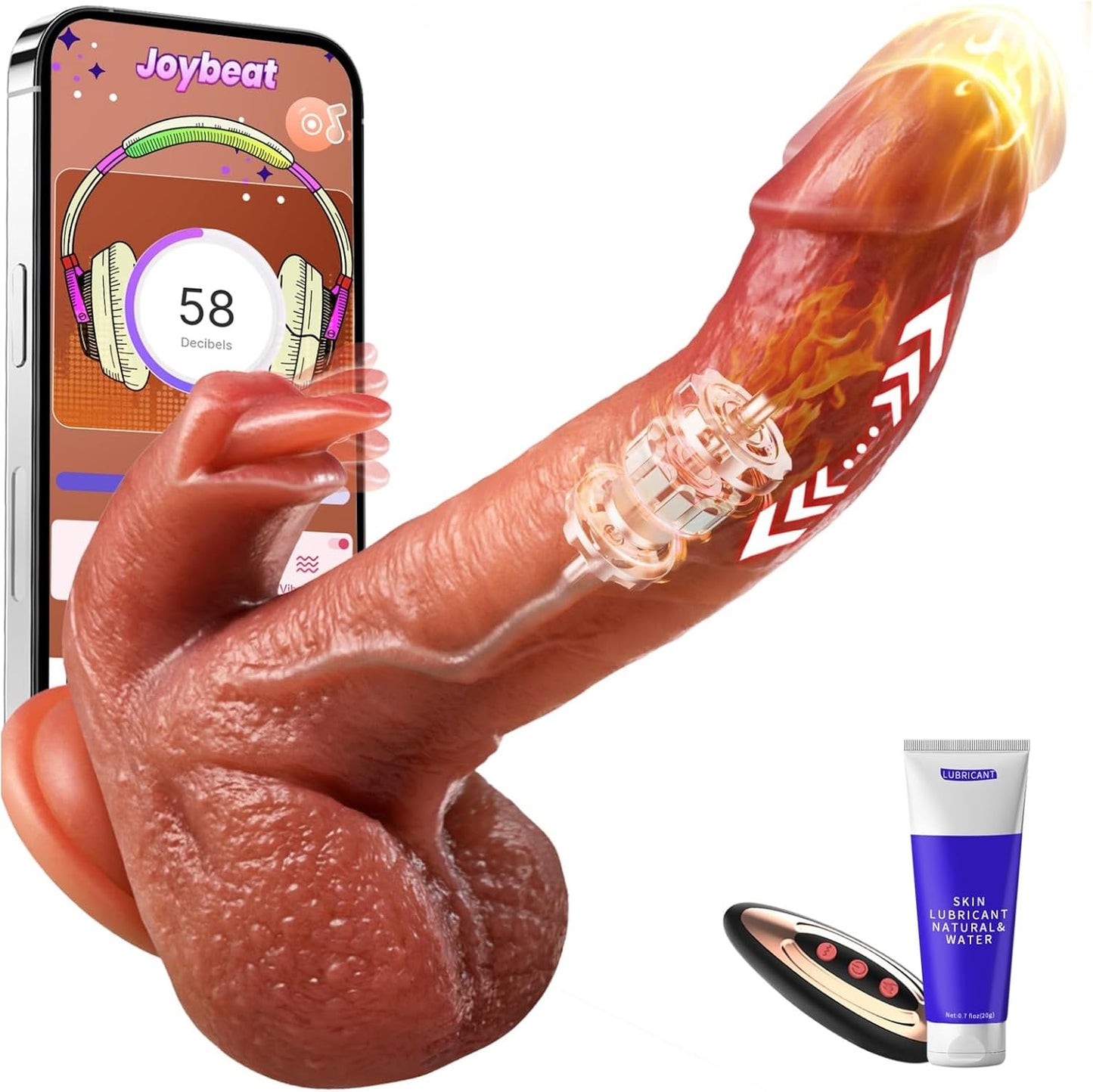 Vibrator mit Leckfunktion & 81 Modi