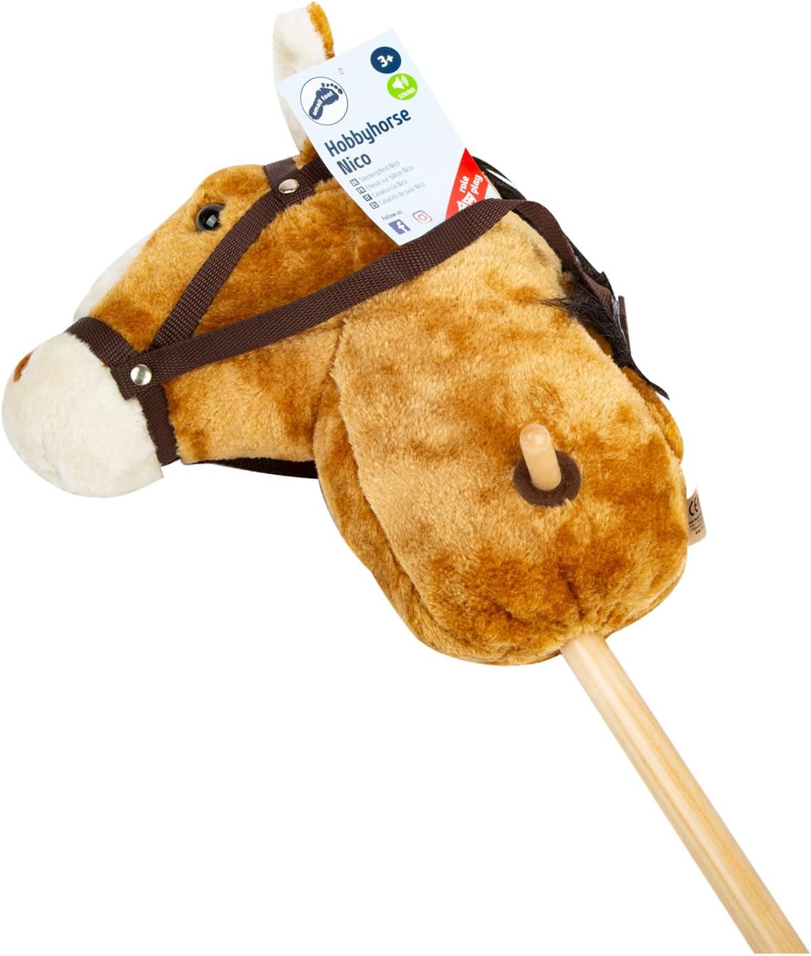 Steckenpferd Nico mit Geräuschen, Steckenpferd Nico