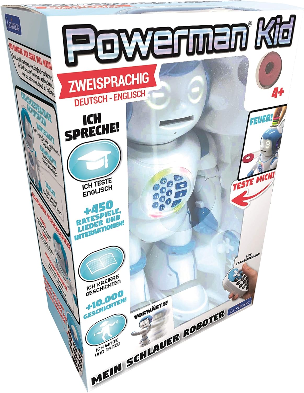 Ferngesteuerter Roboter Powerman Kid ROB90DE, ROB90DE