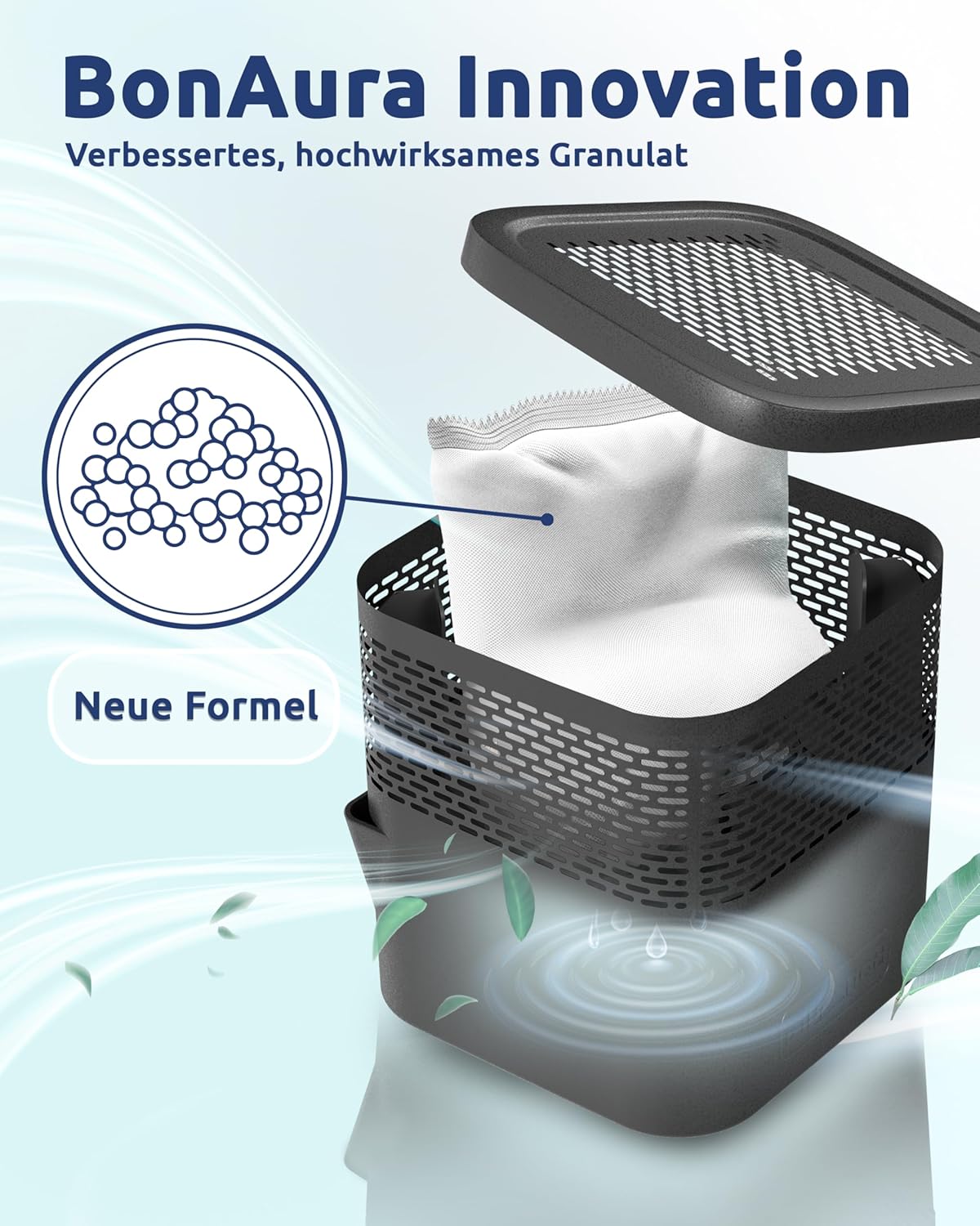 AirOne Lite Entfeuchter Nachfüllpack (6er Set), 6 X Granulat Nachfüllpack