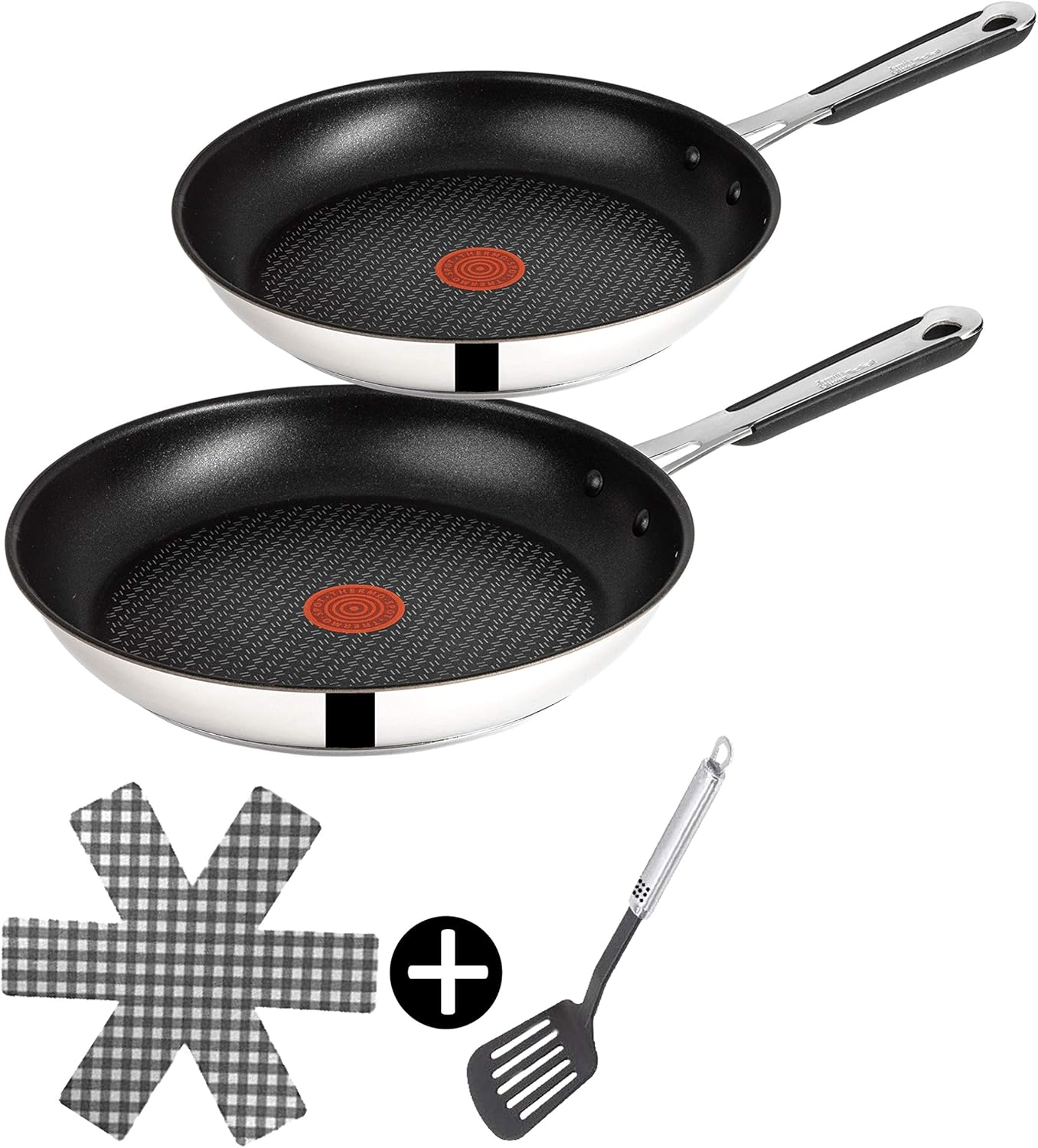 4-teiliges Pfannenset, 24 cm + 28 cm