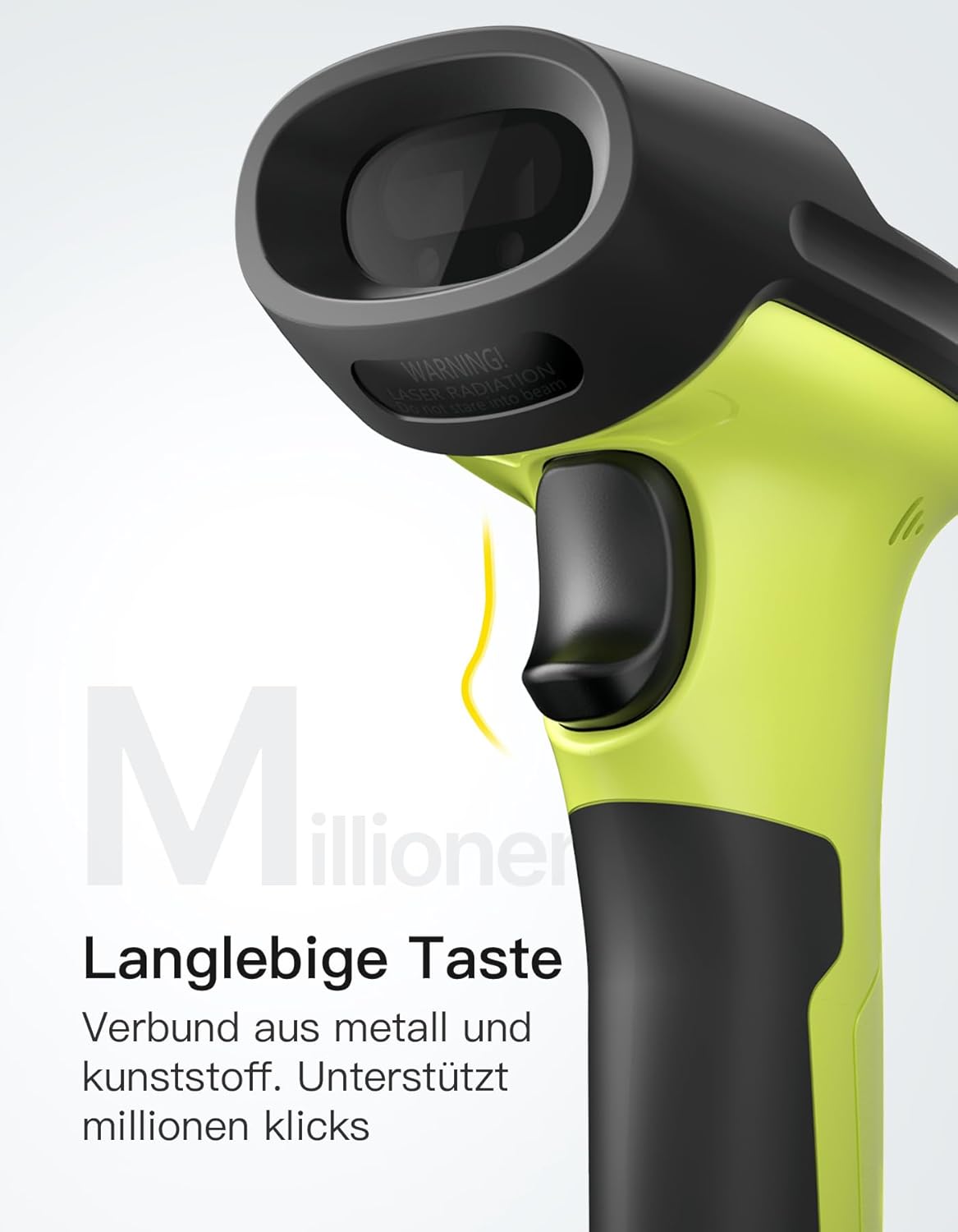 2D Barcode-Scanner BCST-72, Grün 2D