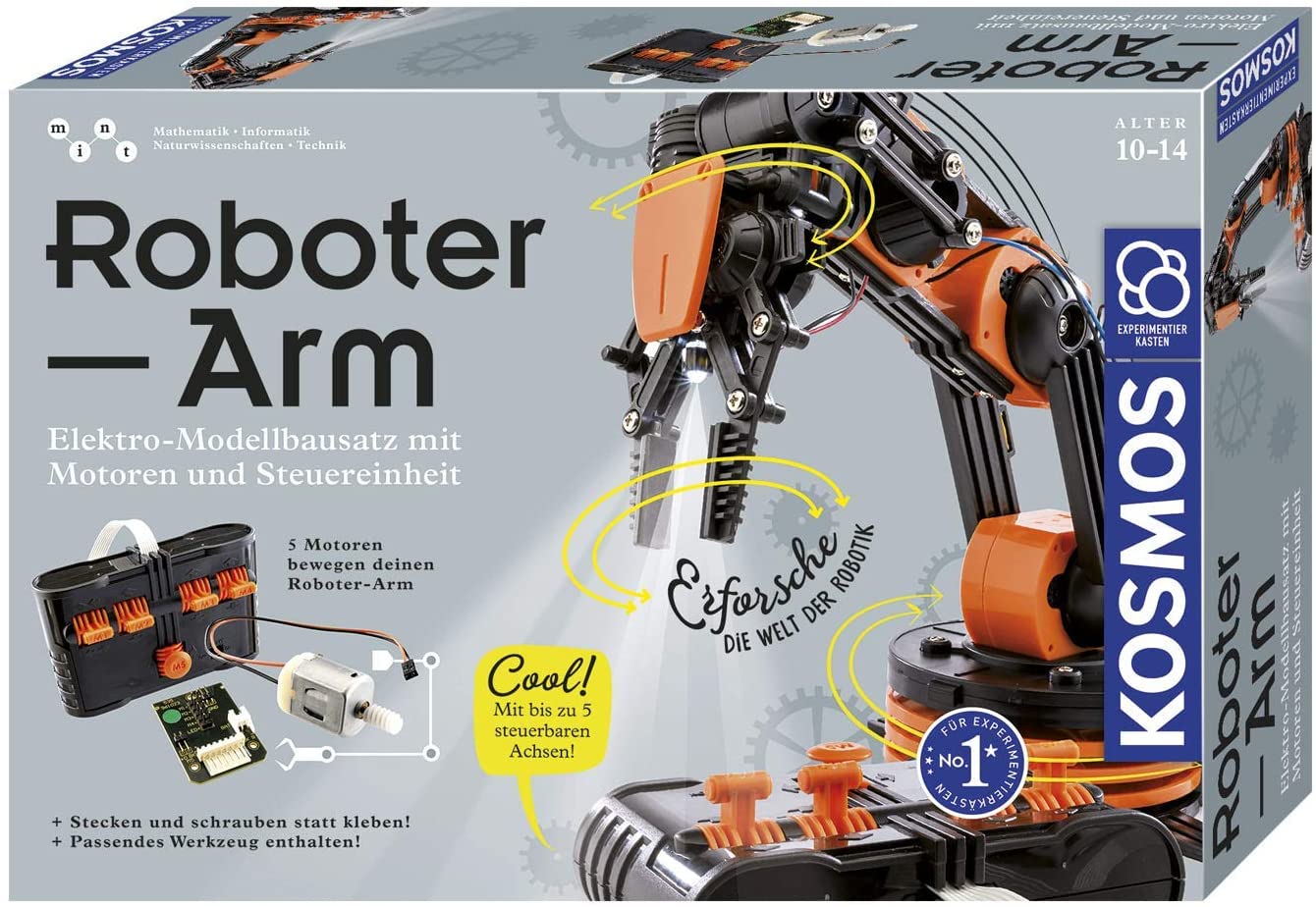 Roboter-Arm, Experimentierkasten