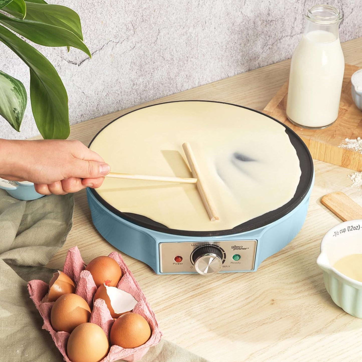 Crêpe Maker, One Size Blue