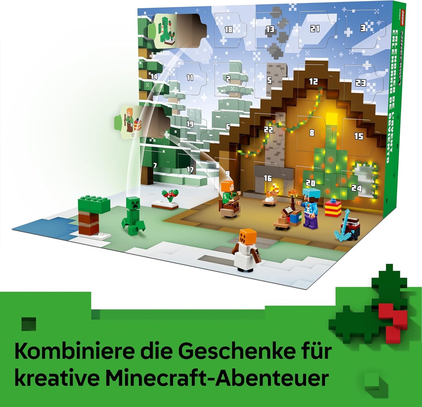 Minecraft Adventskalender, LEGO Minecraft Advent Calendar 21280