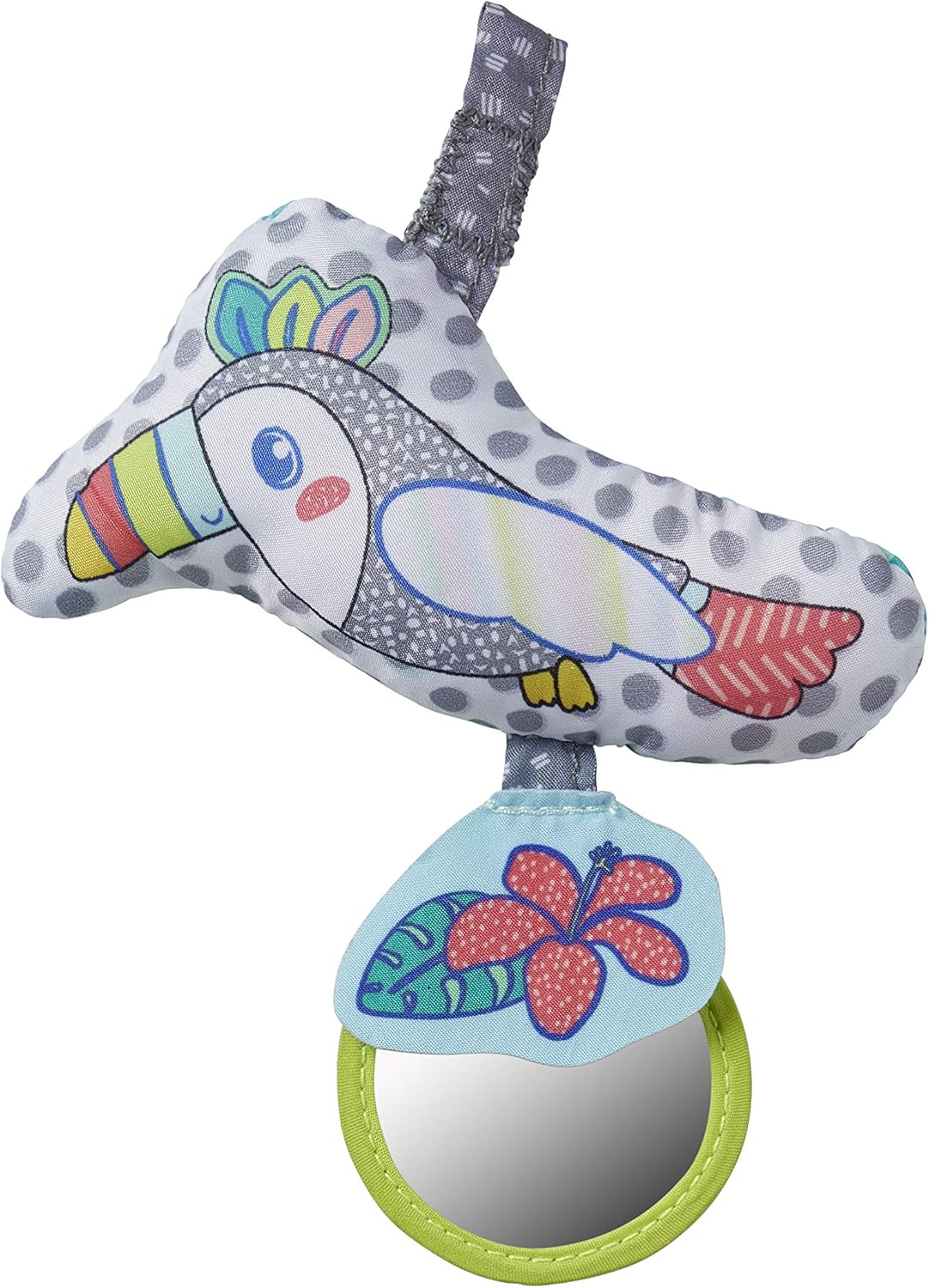 2-in-1 Tummy Time und Stützkissen für Babys, Toucan