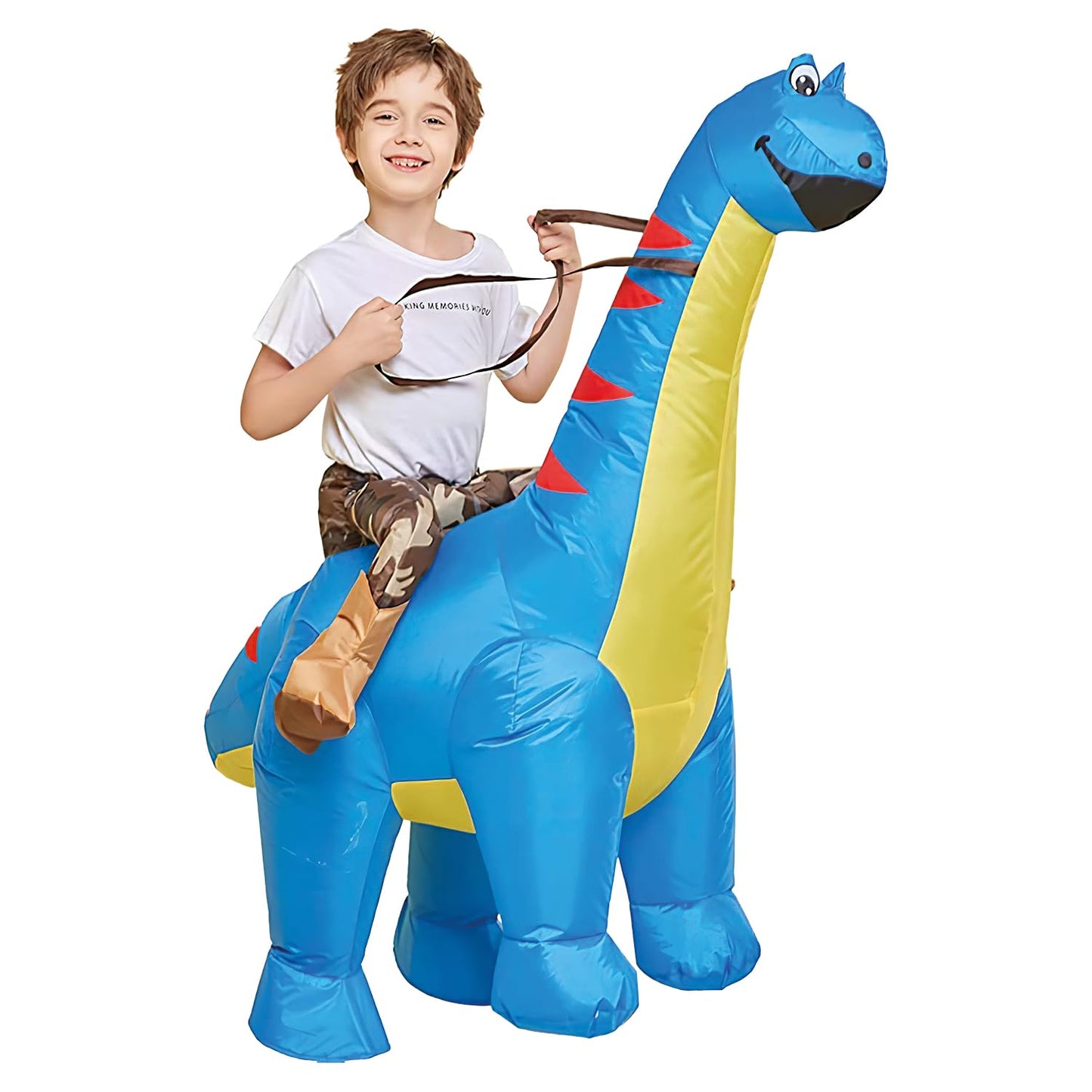 Aufblasbares Dinosaurier-Kostüm, Diplo