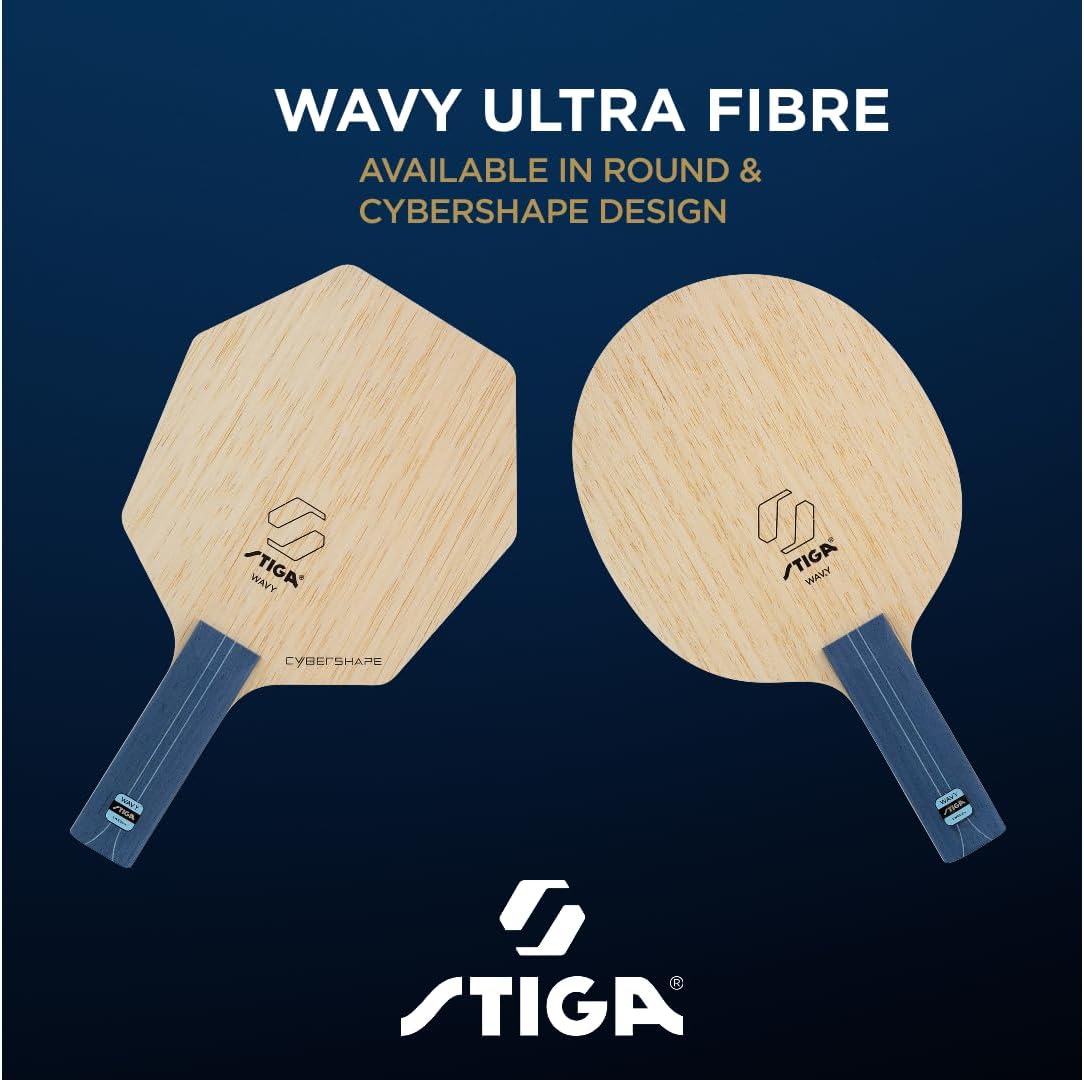 Wavy Ultra Fibre Cybershape Tischtennisholz, Cybershape - Master