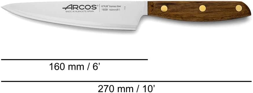 Nordika Küchenmesser-Set, Braun 3 Stücke Küchenmesser-Set